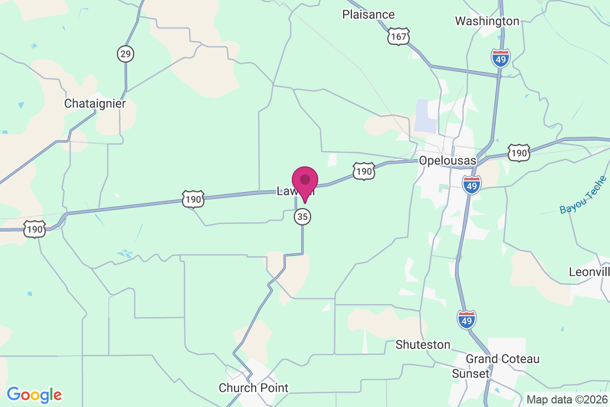 Lawtell map