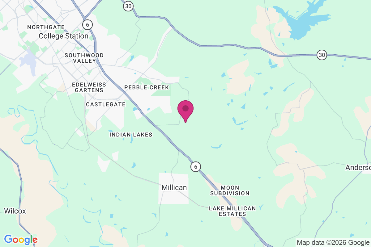 Peach Creek map