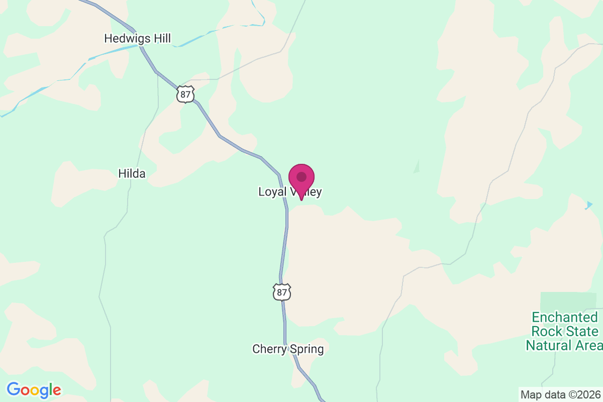 Loyal Valley map