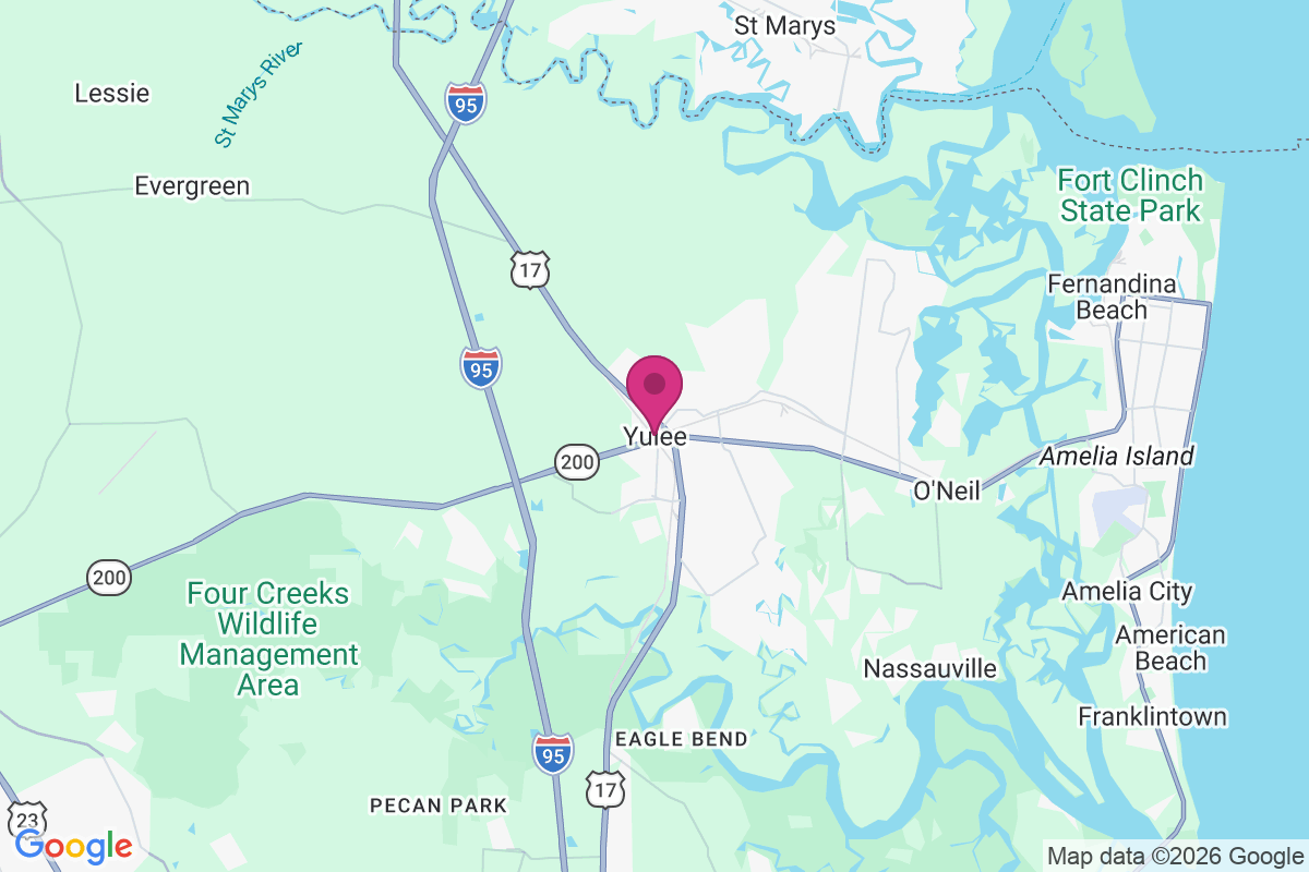 Yulee map