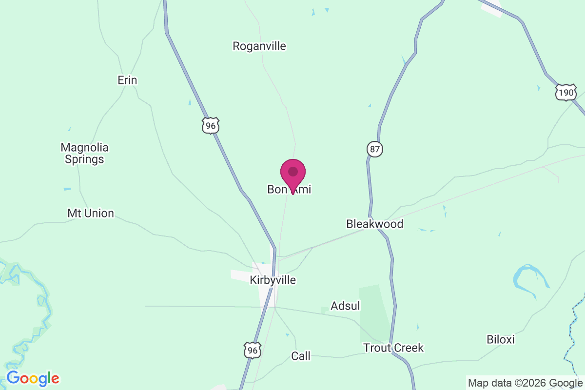 Bon Ami map