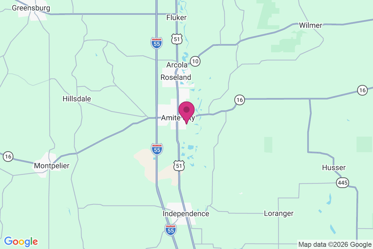 Amite map