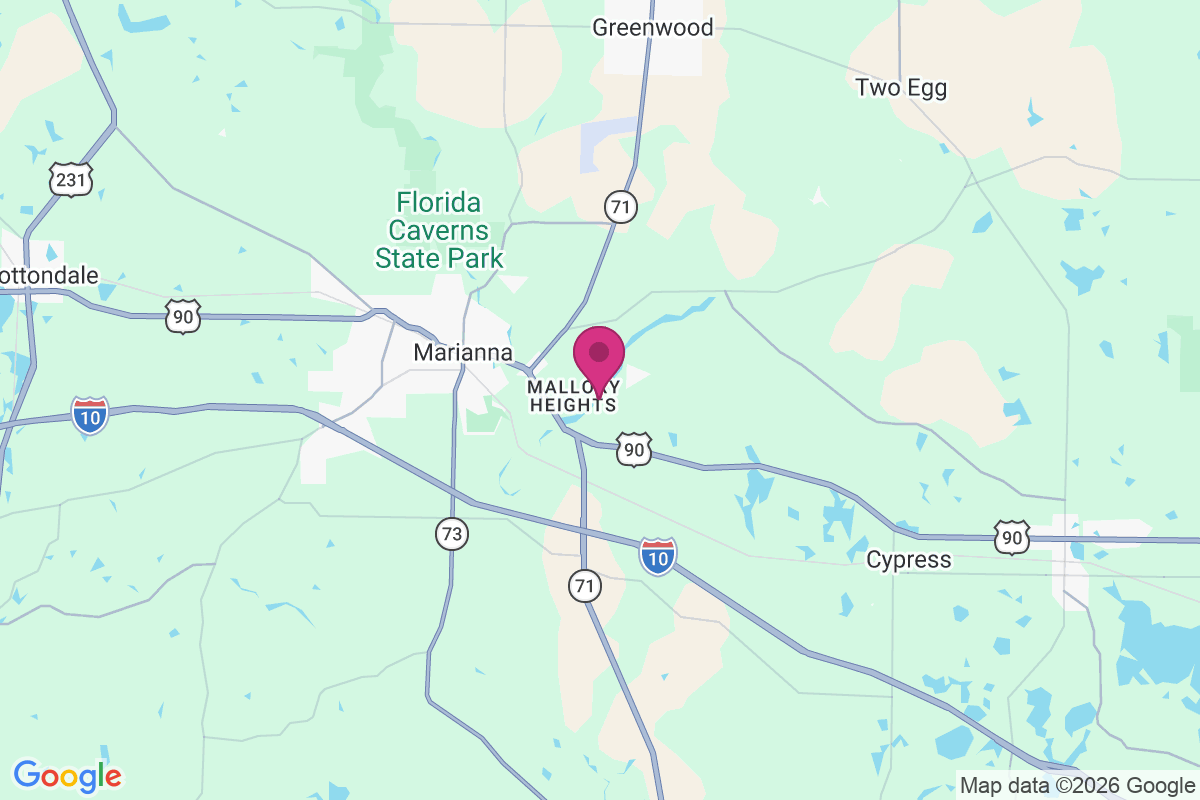 Mallory Heights map