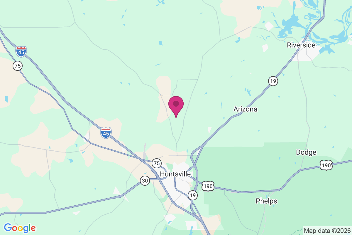 Pine Prairie map