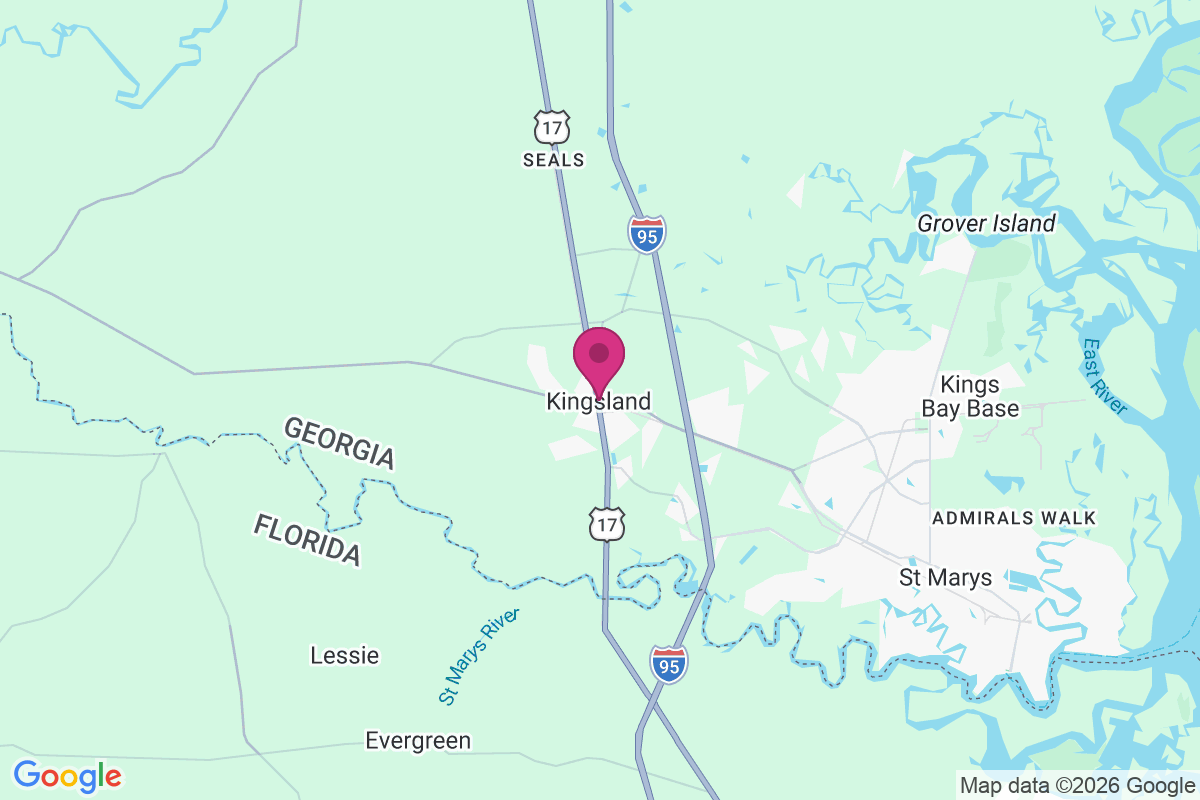 Kingsland map
