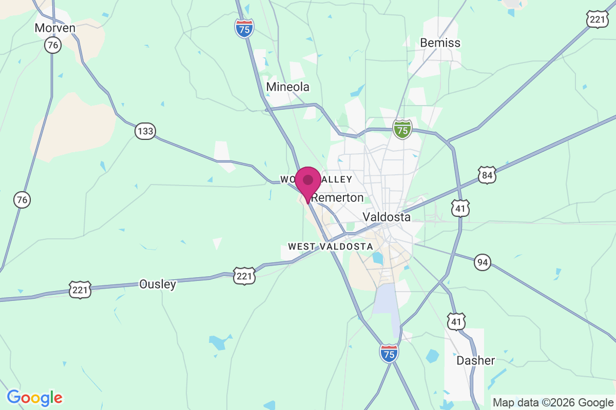 Troupville map