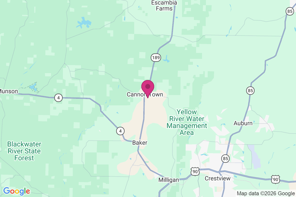 Cannon Town map