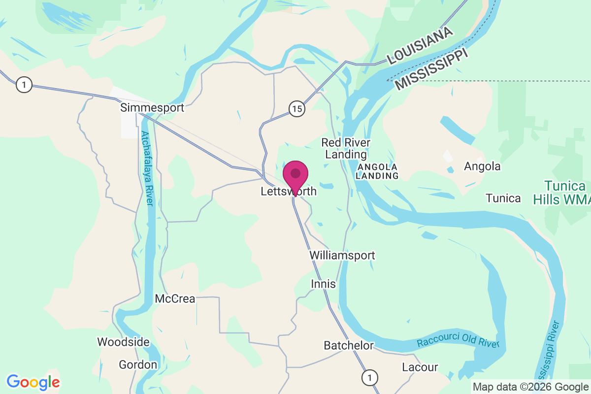 Lettsworth map