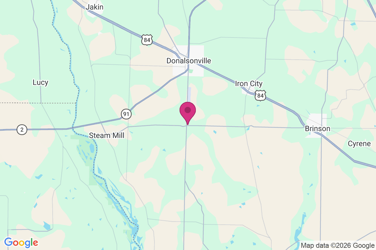 Green Acres Subdivision map