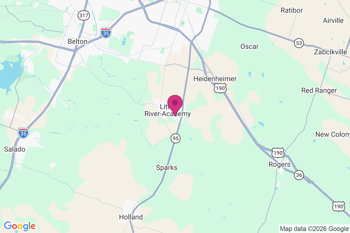 Little River-Academy map