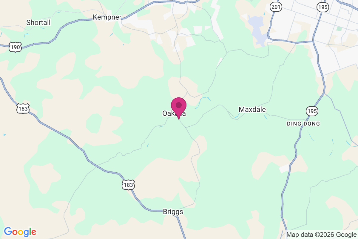 Oakalla map