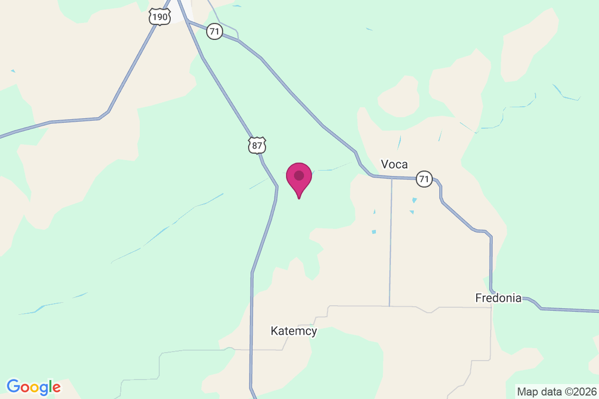 Camp San Saba map