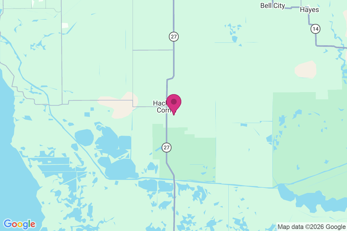 Hacketts Corner map