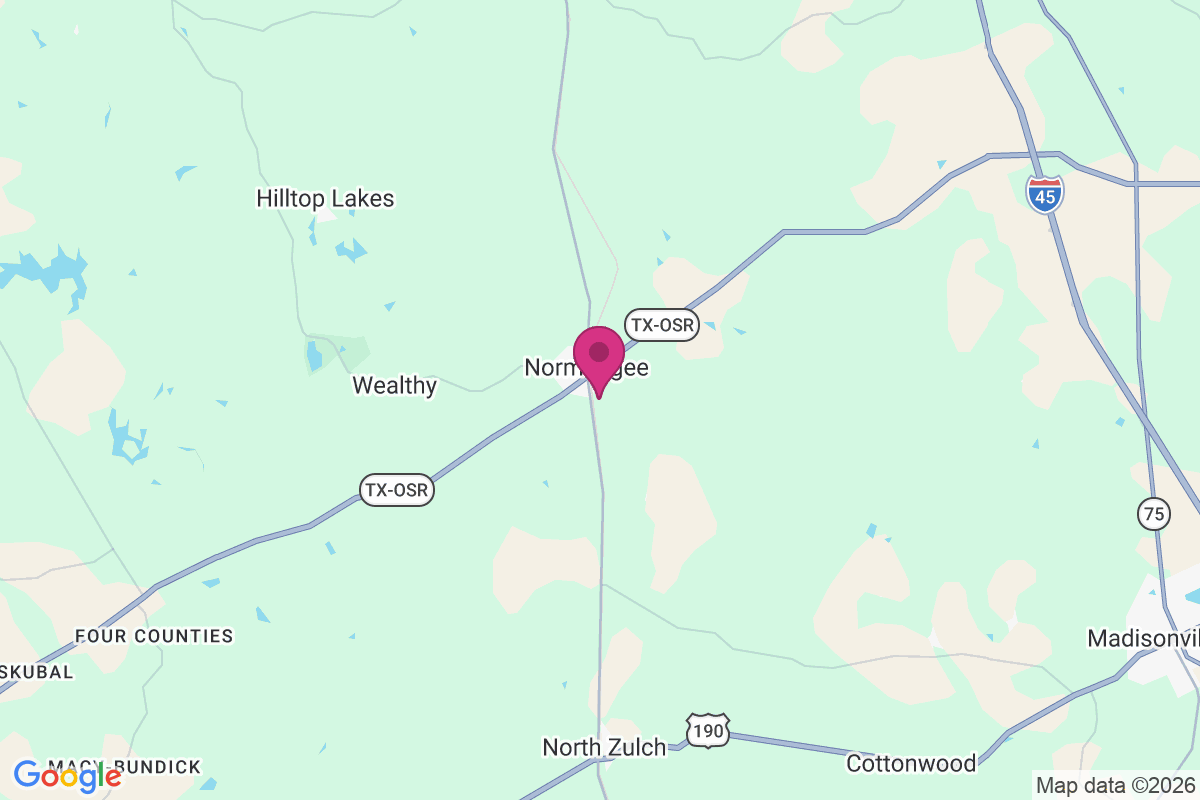 Normangee map