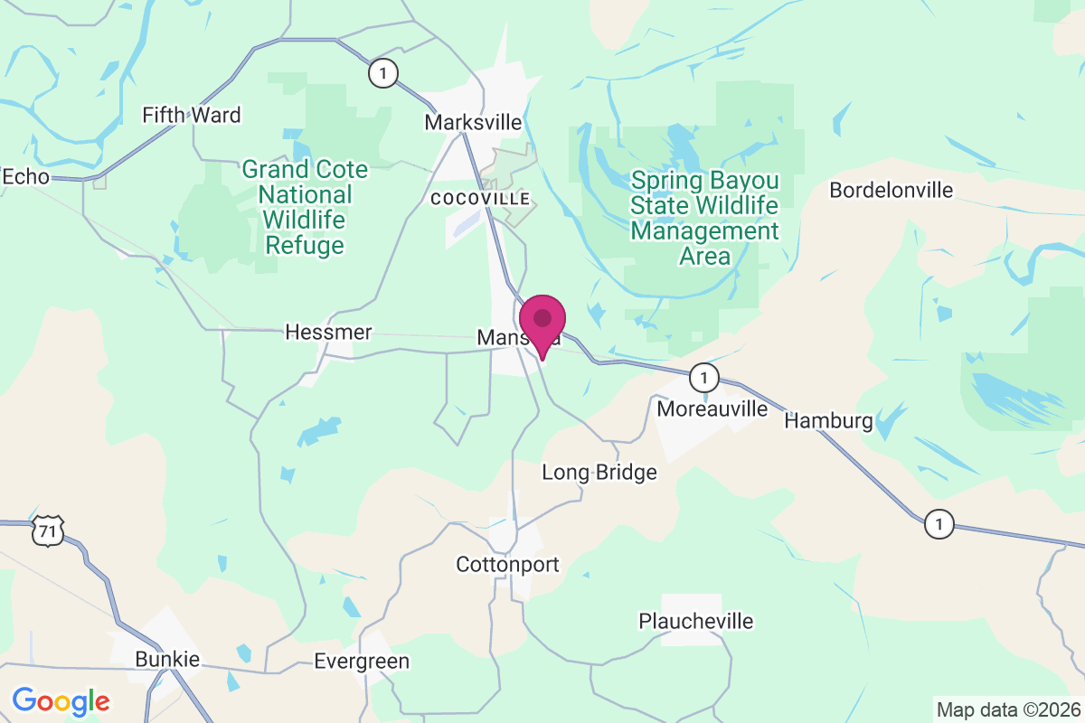 Mansura map