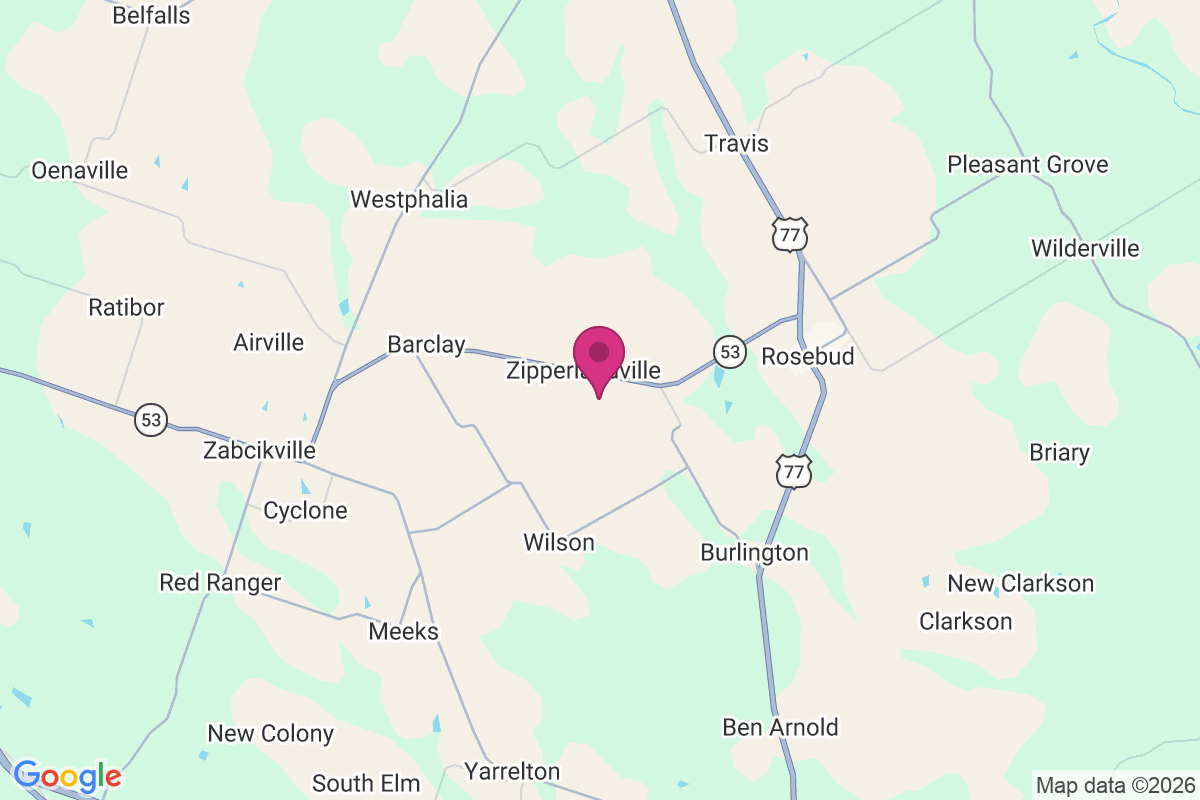 Zipperlandville map