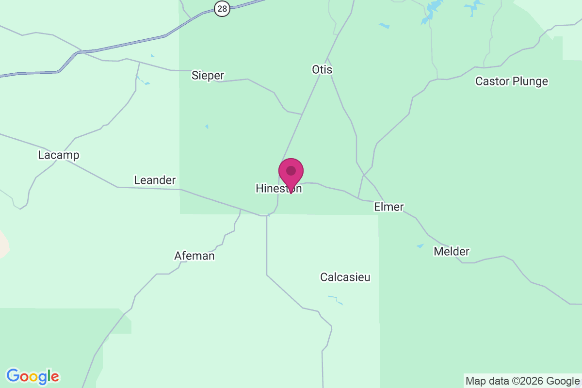Hineston map