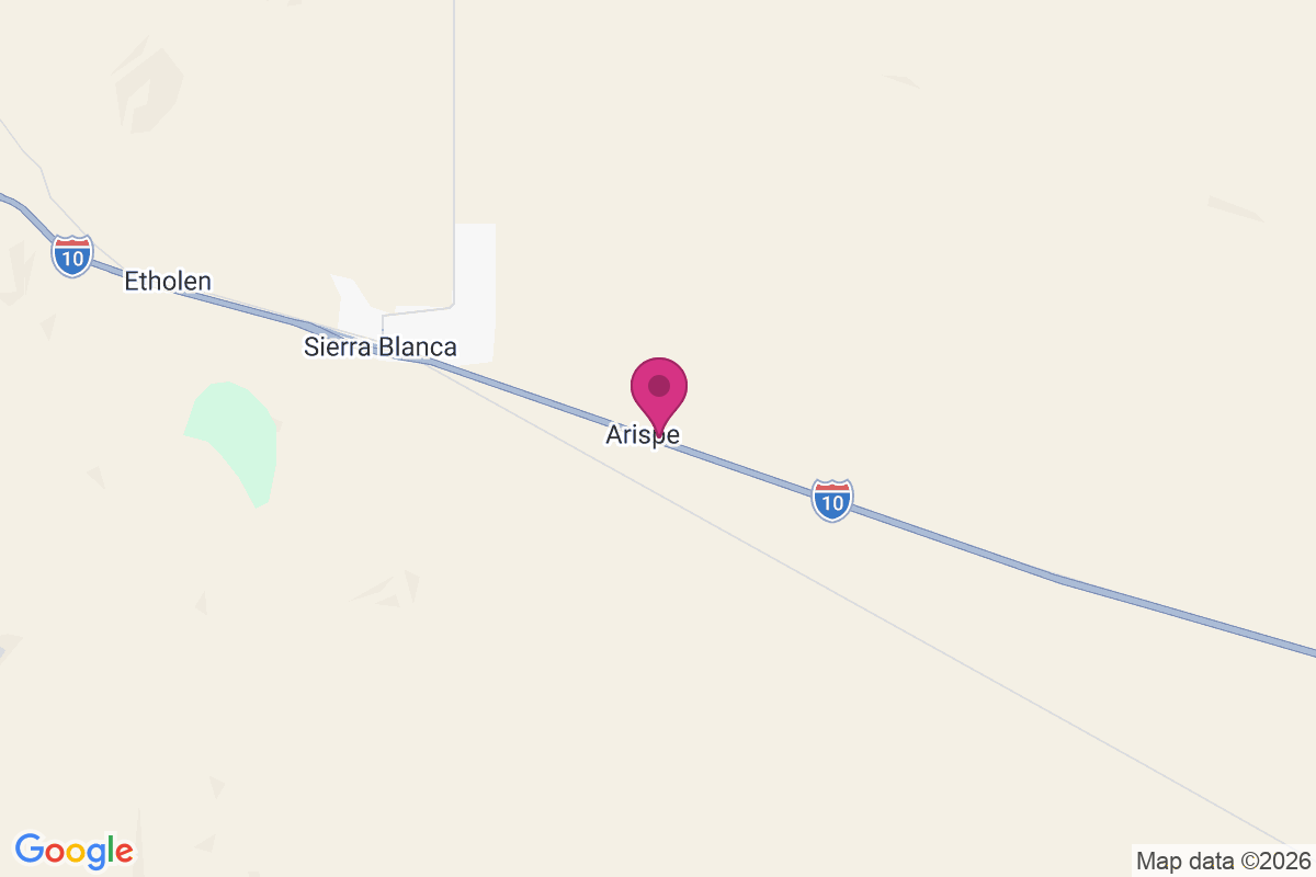 Arispe map
