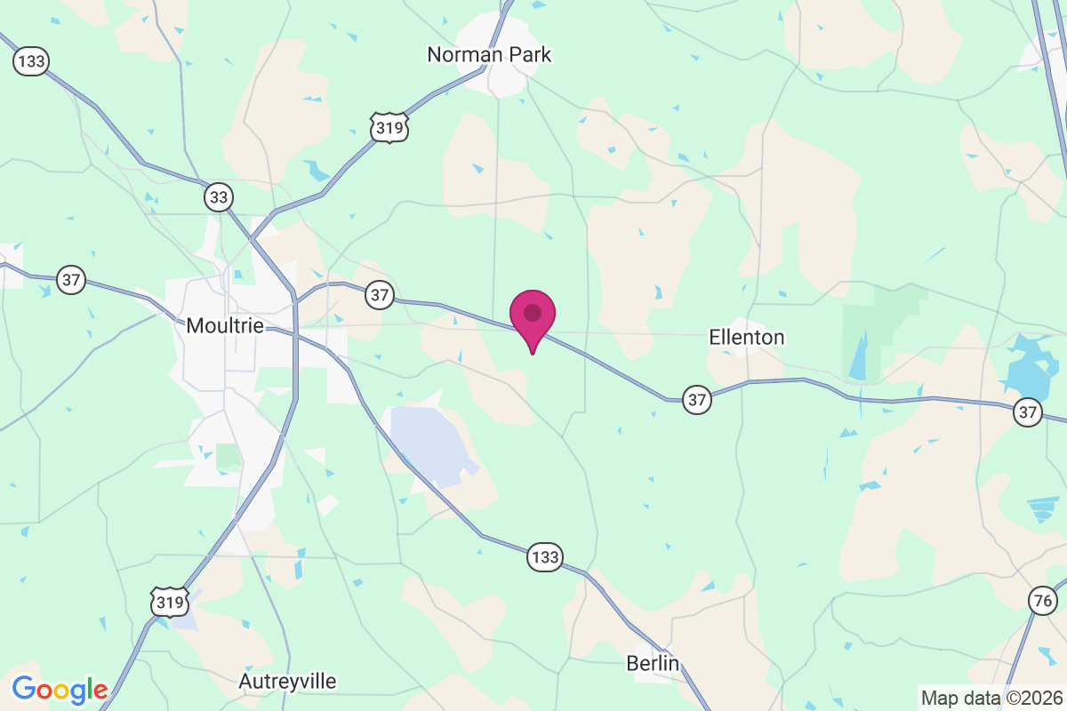 Pineboro map