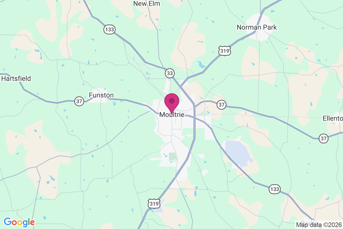 Moultrie map