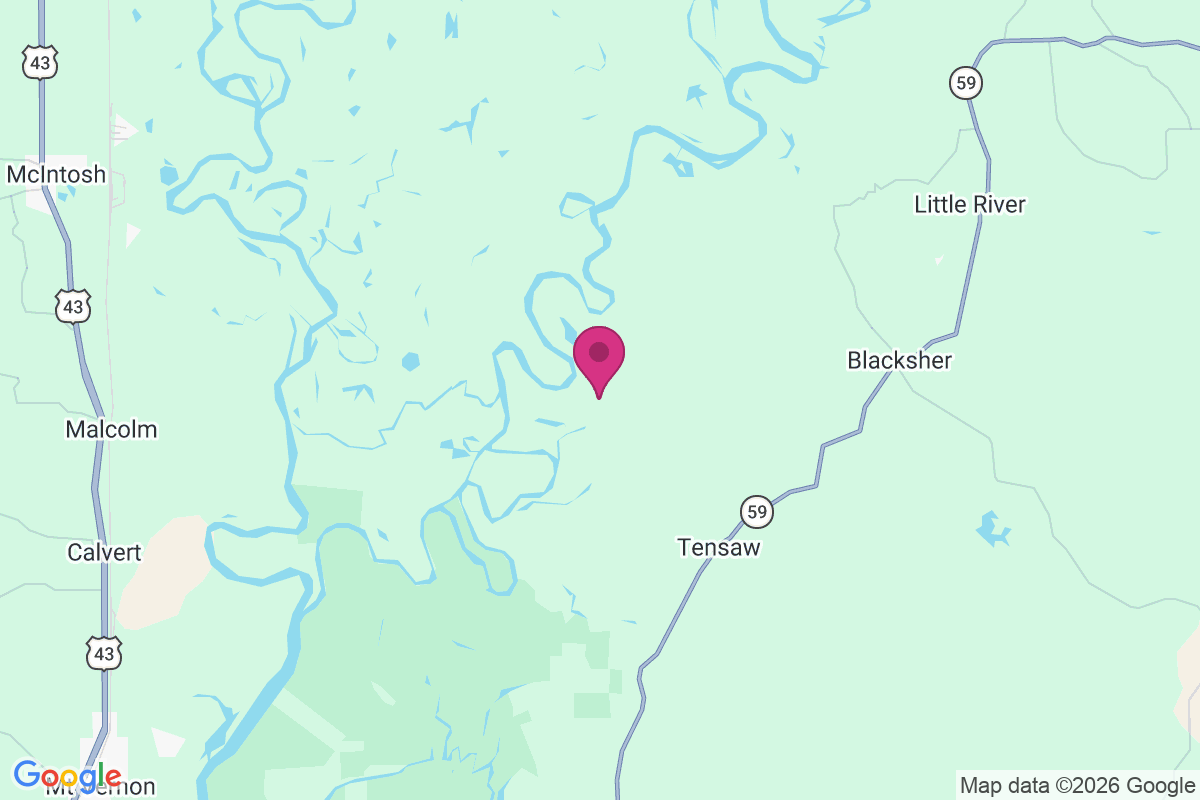 Betts Lower Landing map
