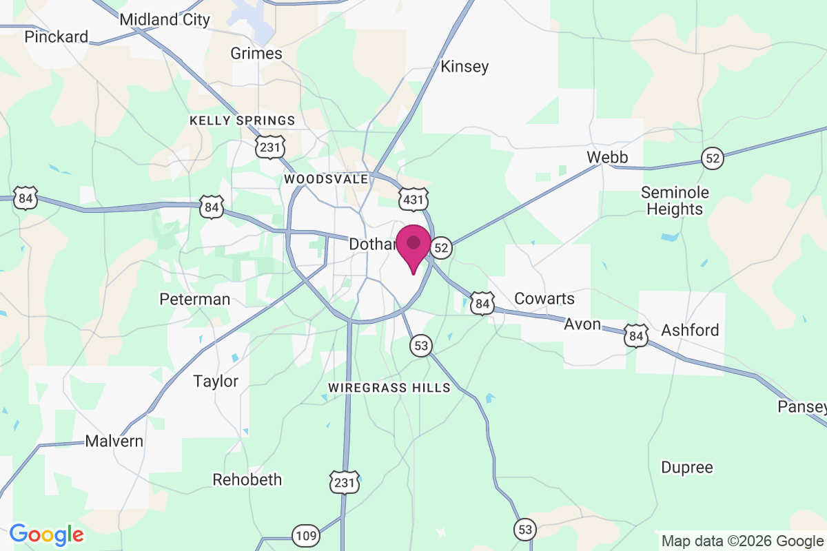 Brown Estates map