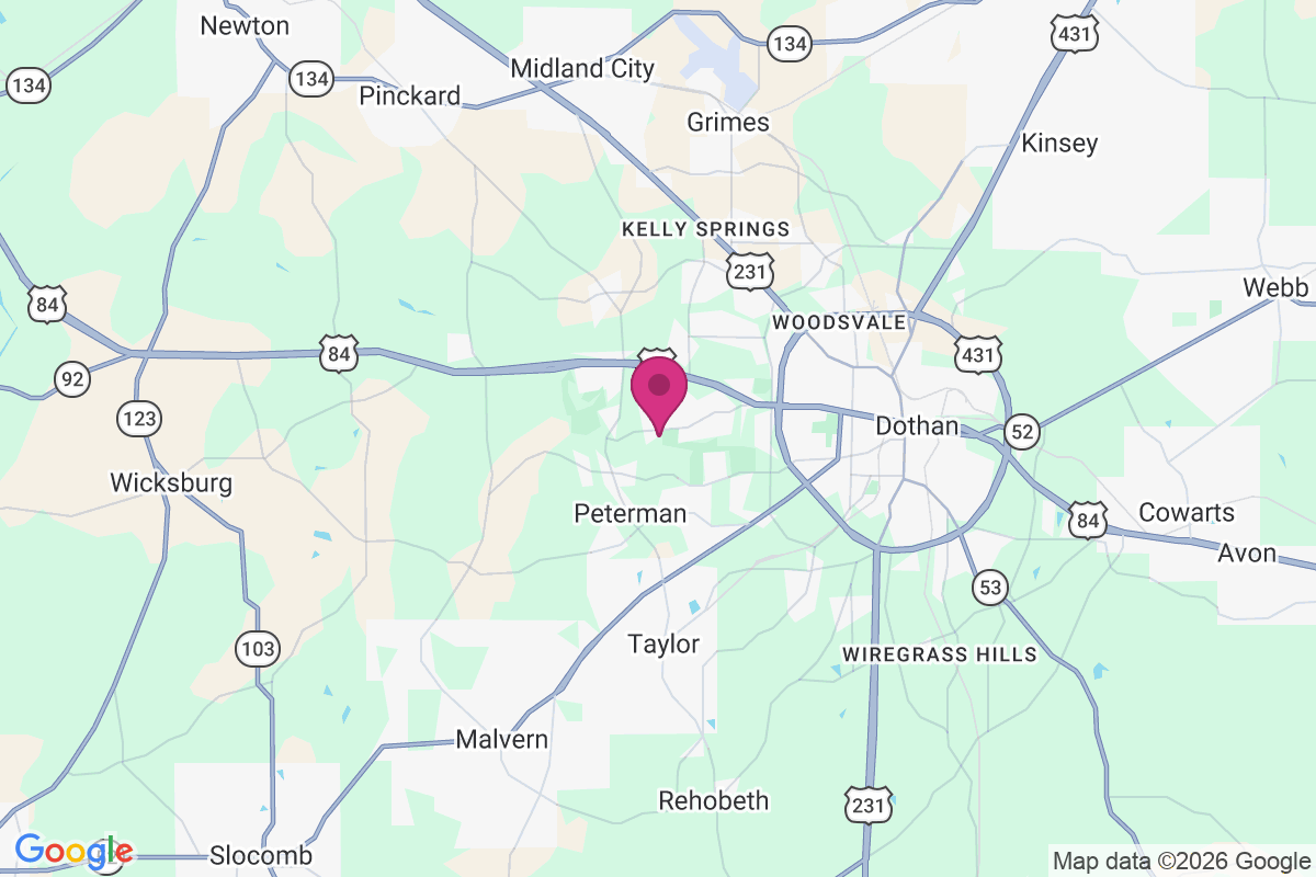 Spann Brothers Estates map