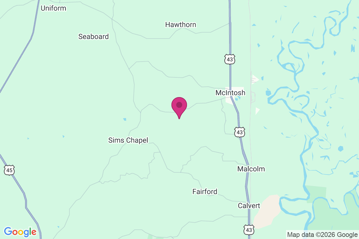 Reid Settlement map