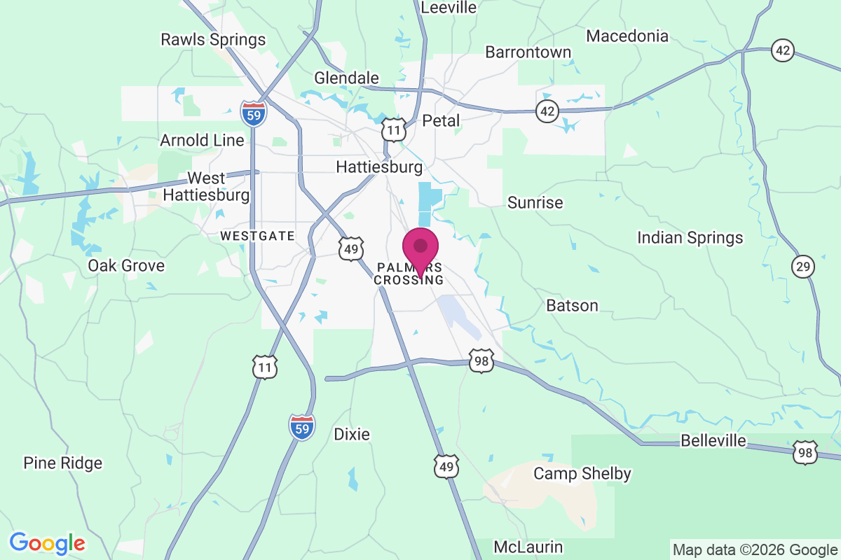 Palmers Crossing map
