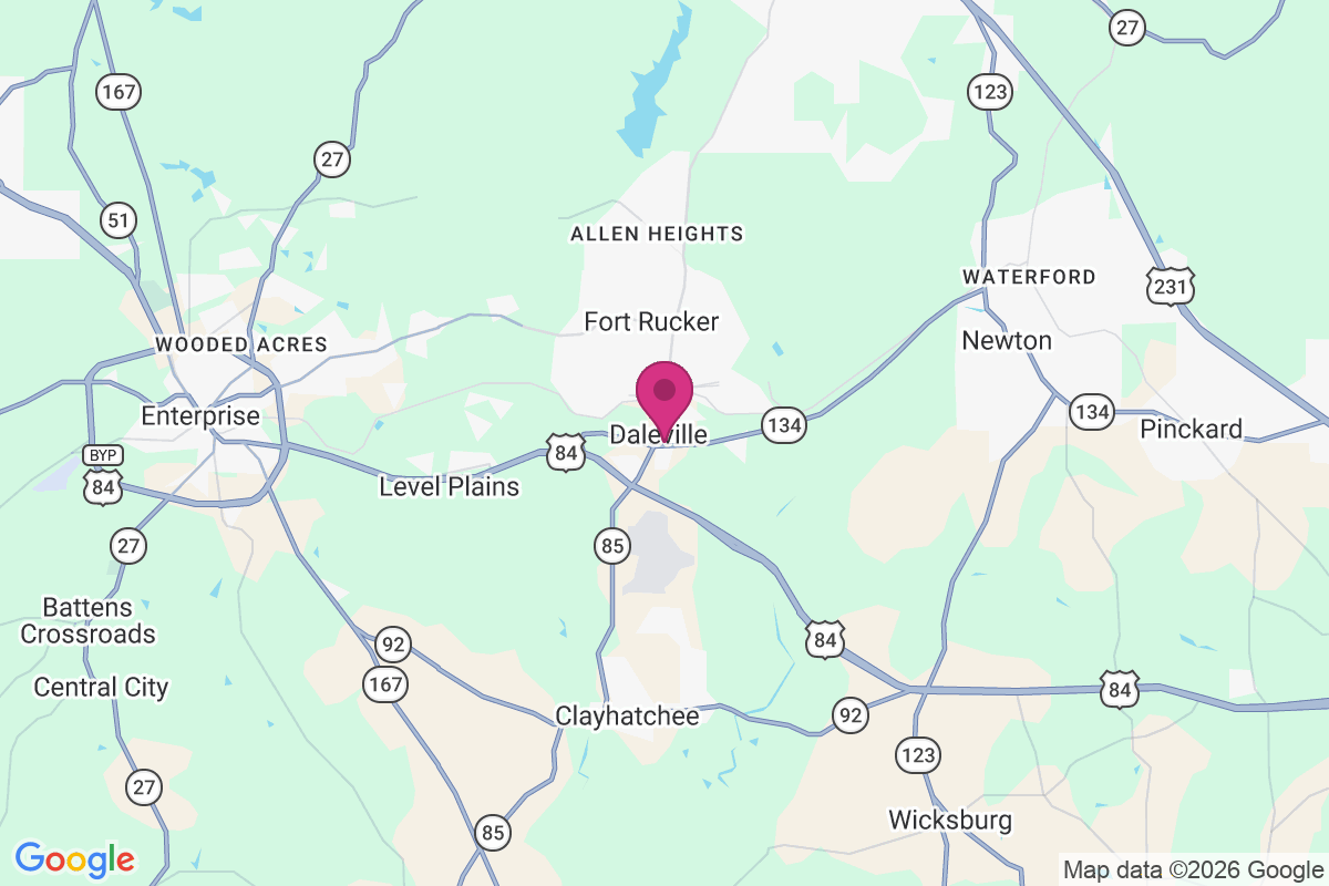 Fort Rucker map