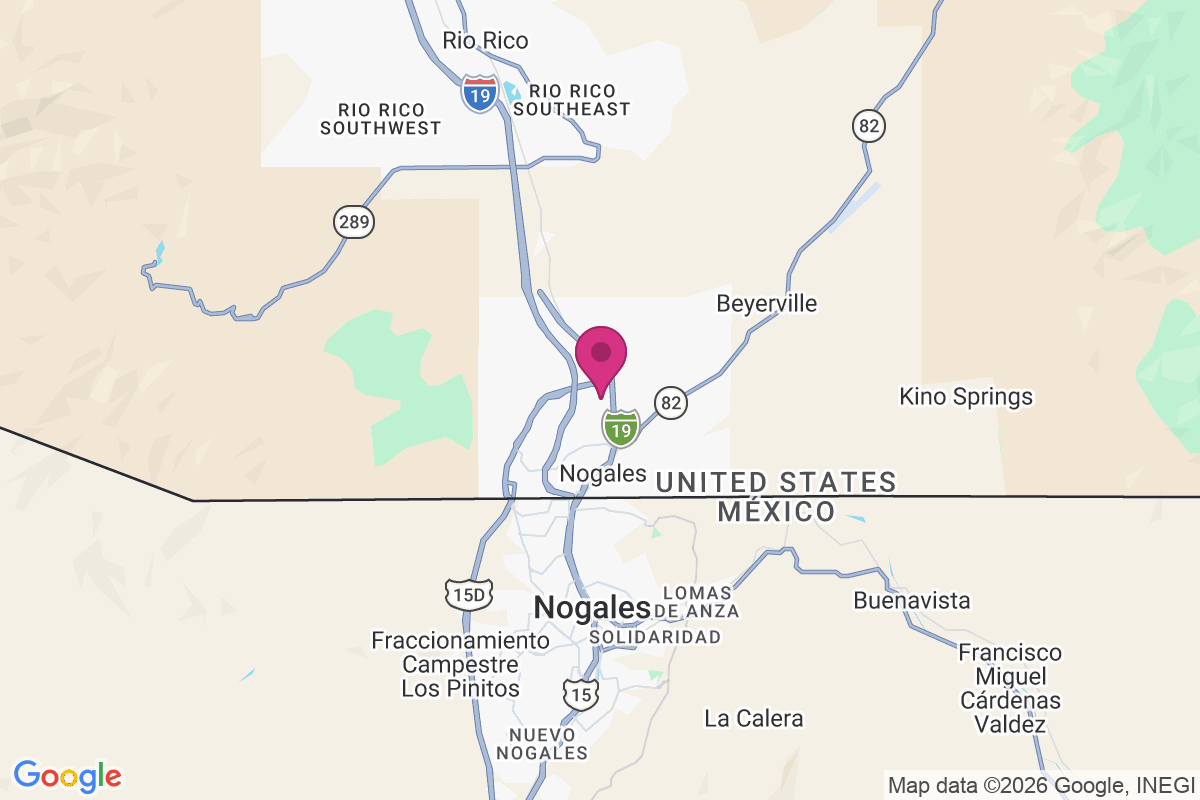 Nogales map
