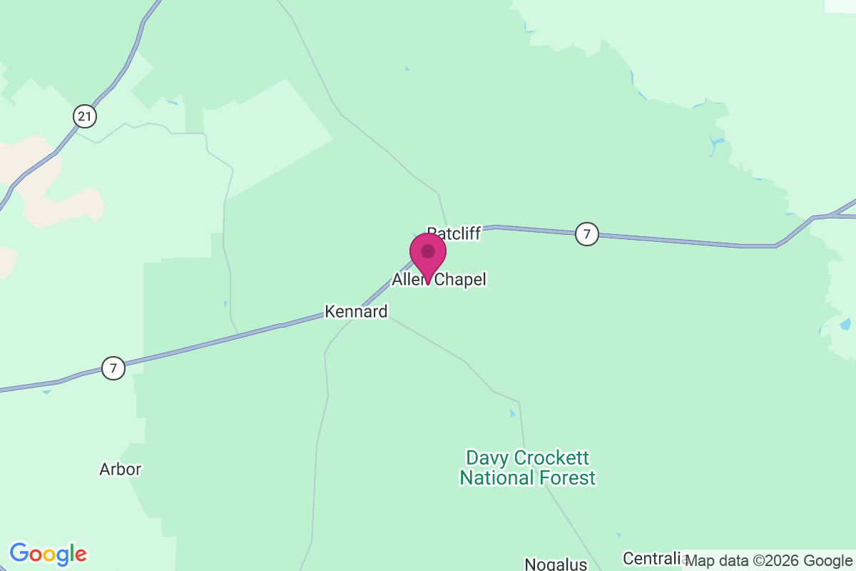 Allen Chapel map