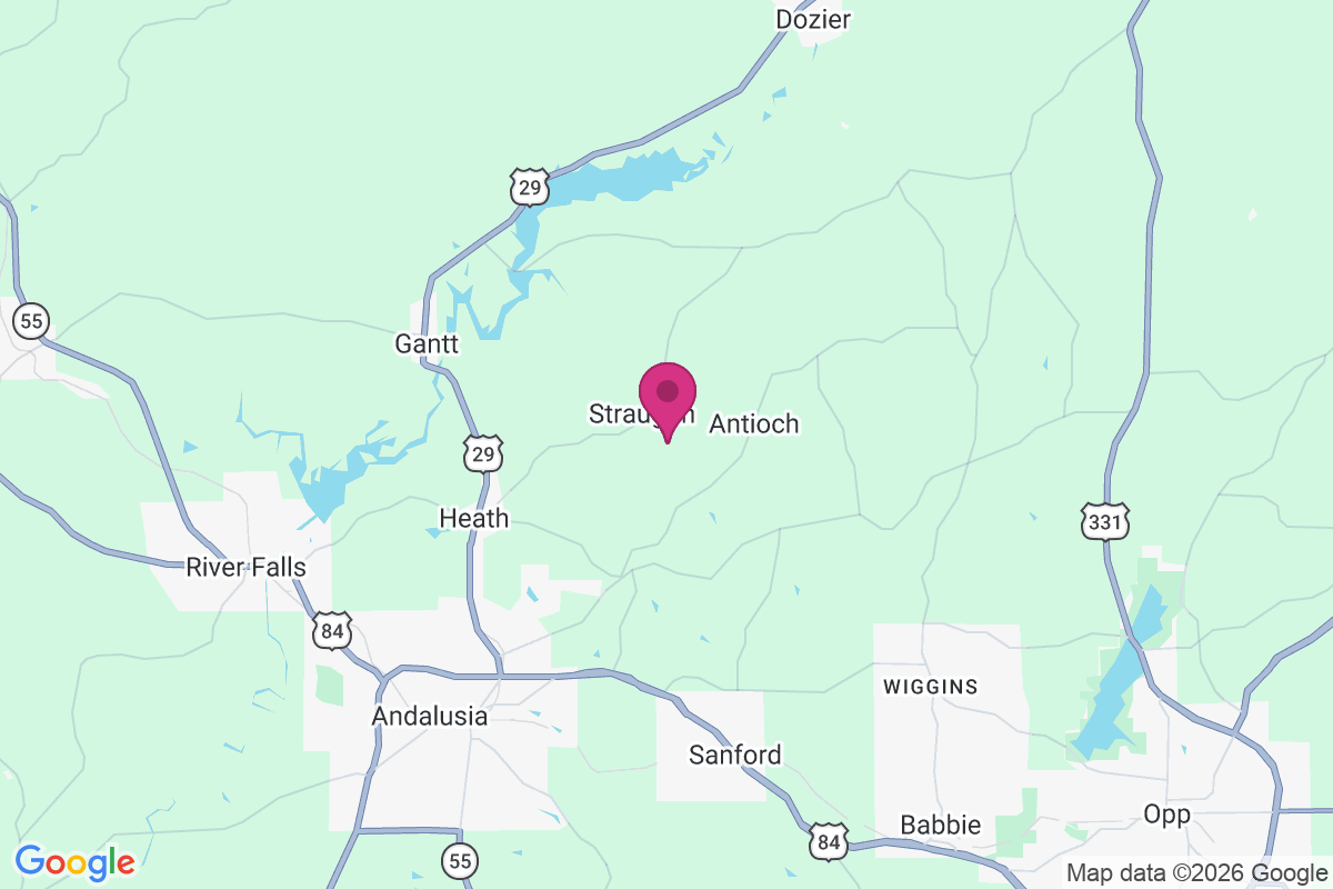 Straughn map