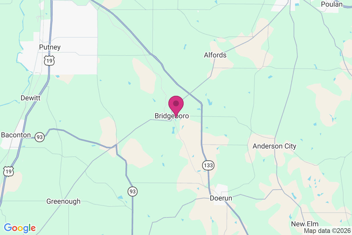 Bridgeboro map