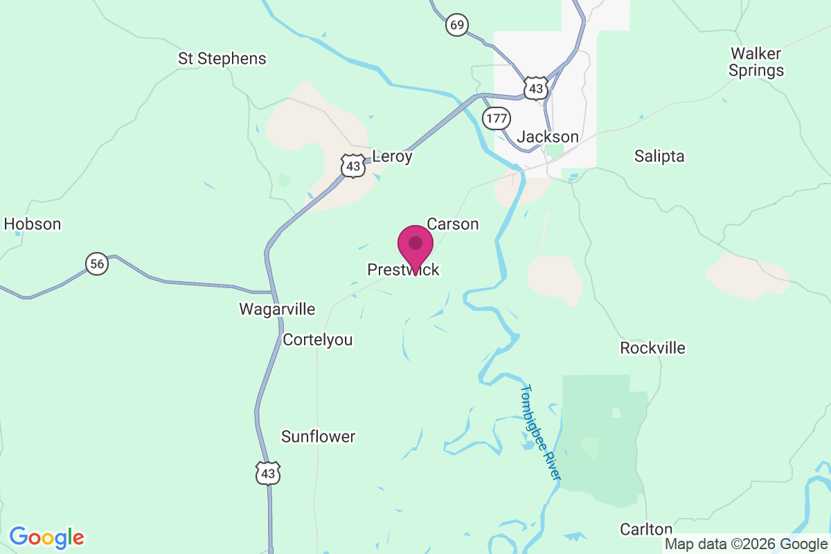 Prestwick map