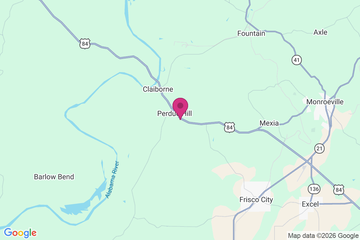 Perdue Hill map