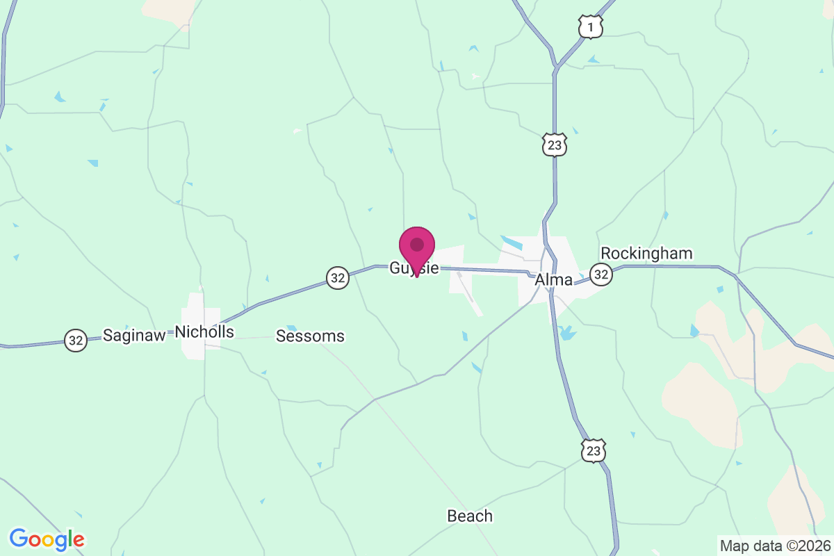 Guysie map