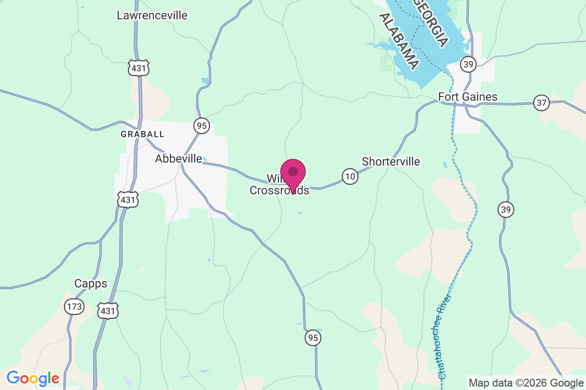 Wills Crossroads map