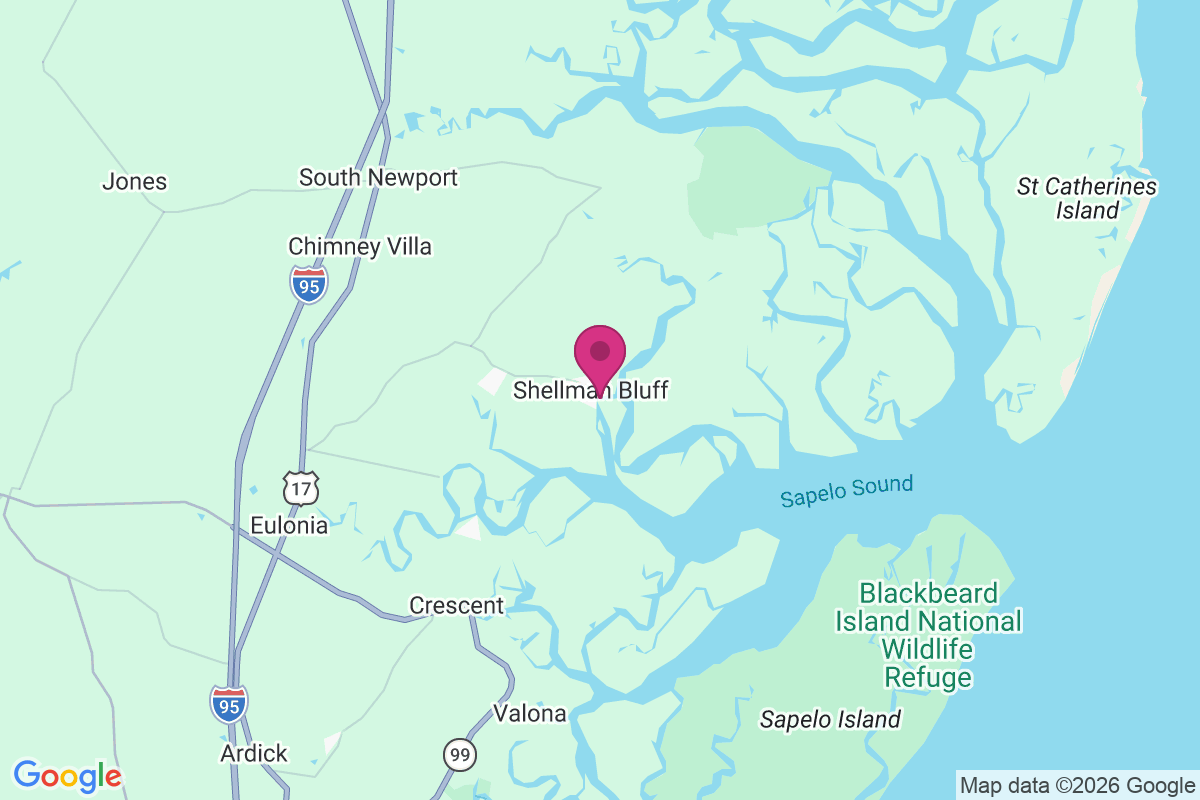 Shellman Bluff map