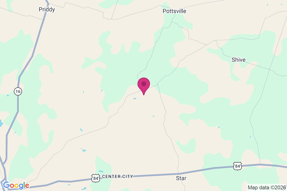 Pecan Wells map