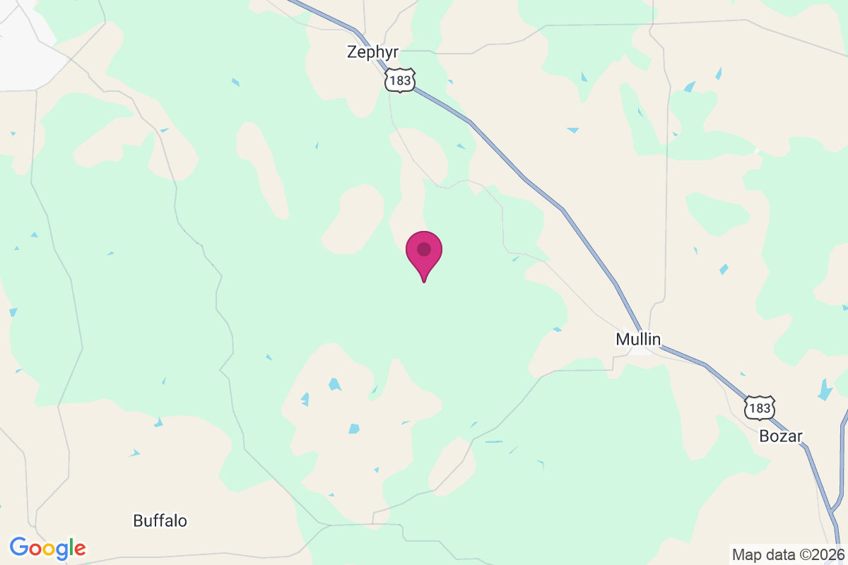 Blanket Springs map