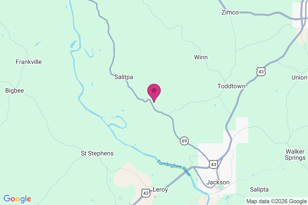 Mays Crossroads map