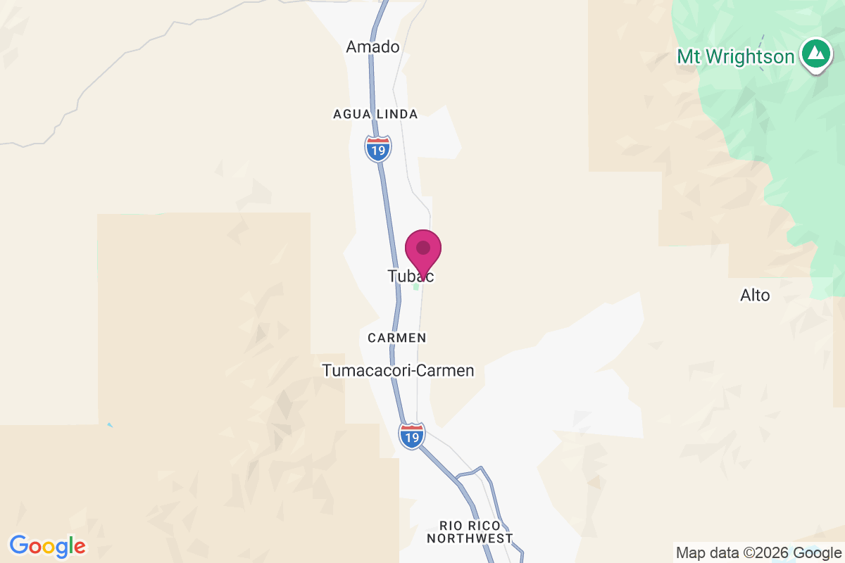 Tubac map