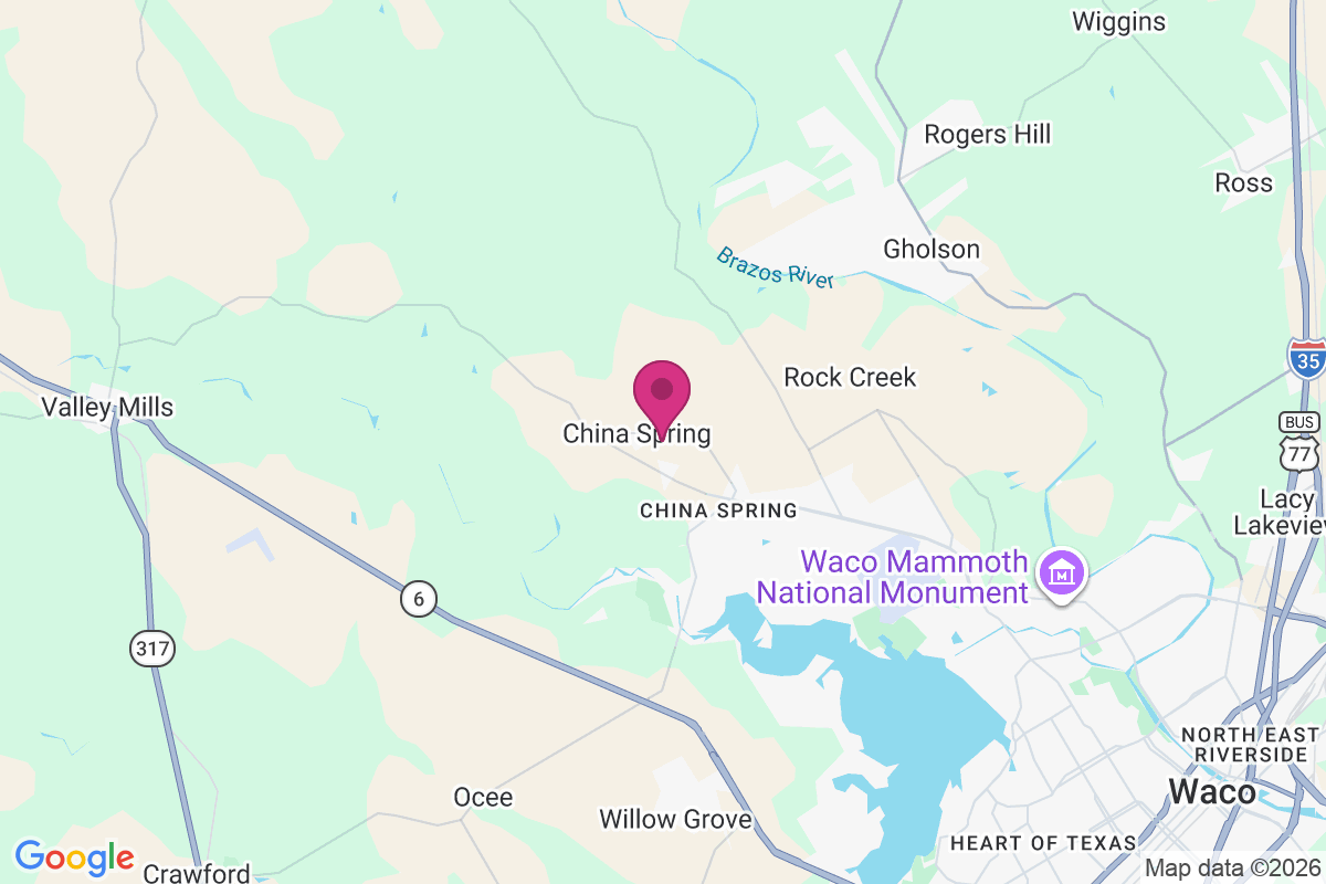 China Springs map