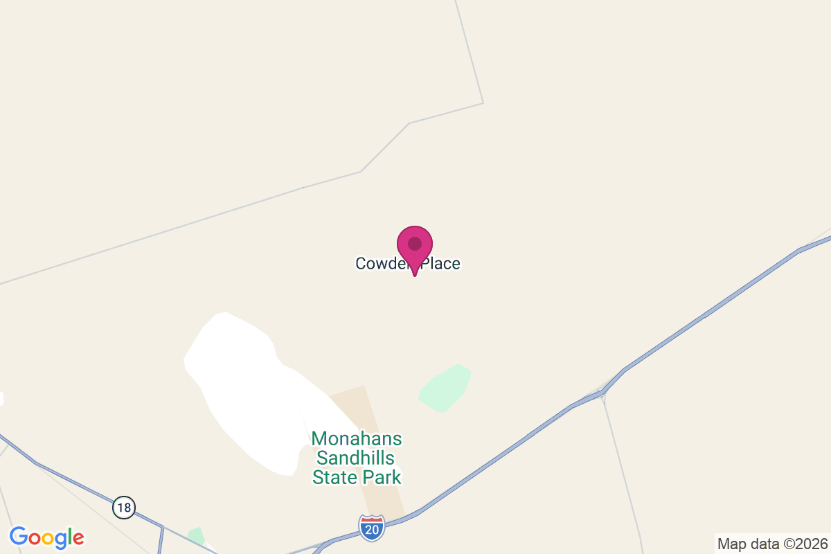 Cowden Place map