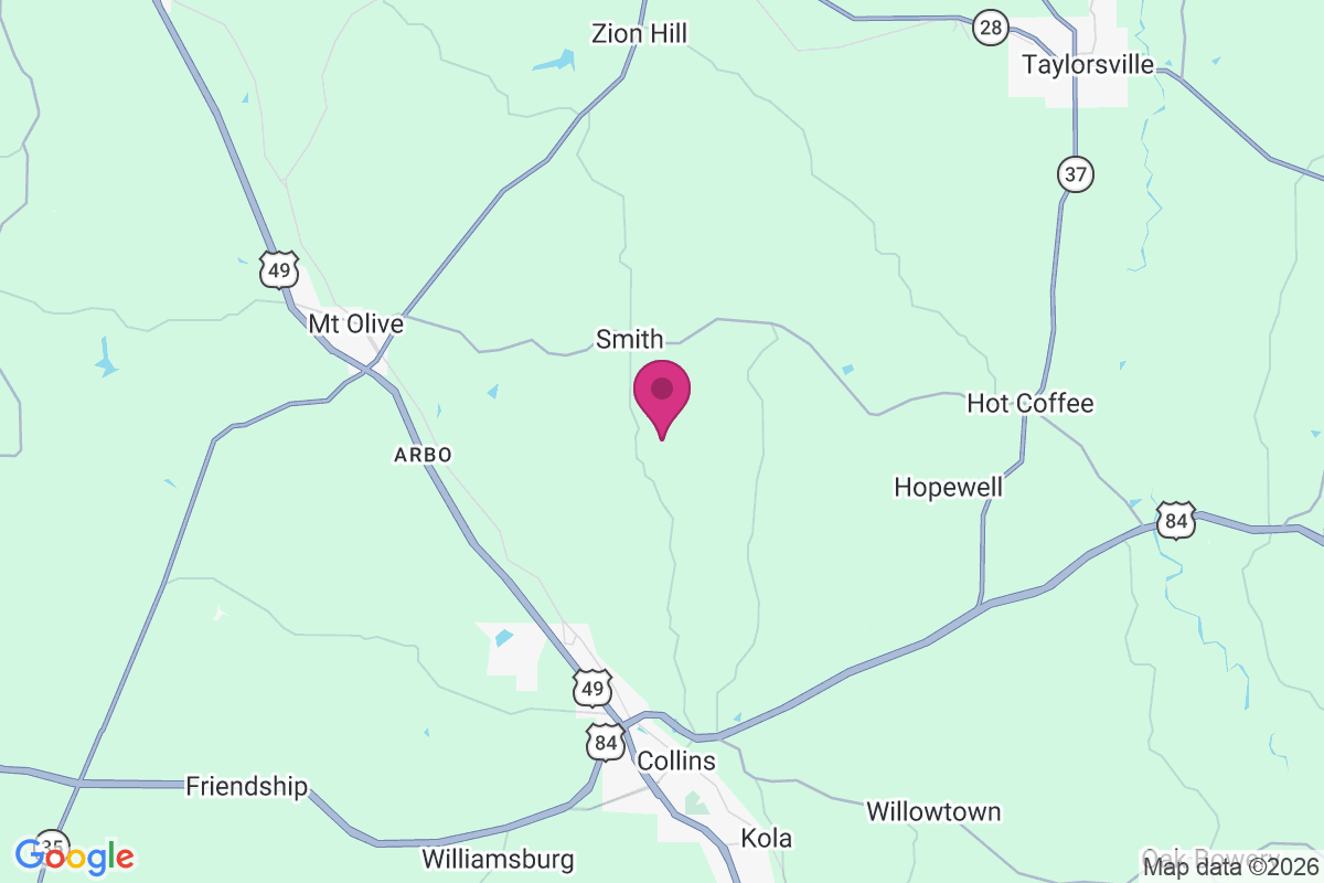 Blakley Creek map