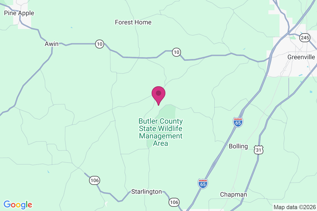 Shacklesville map