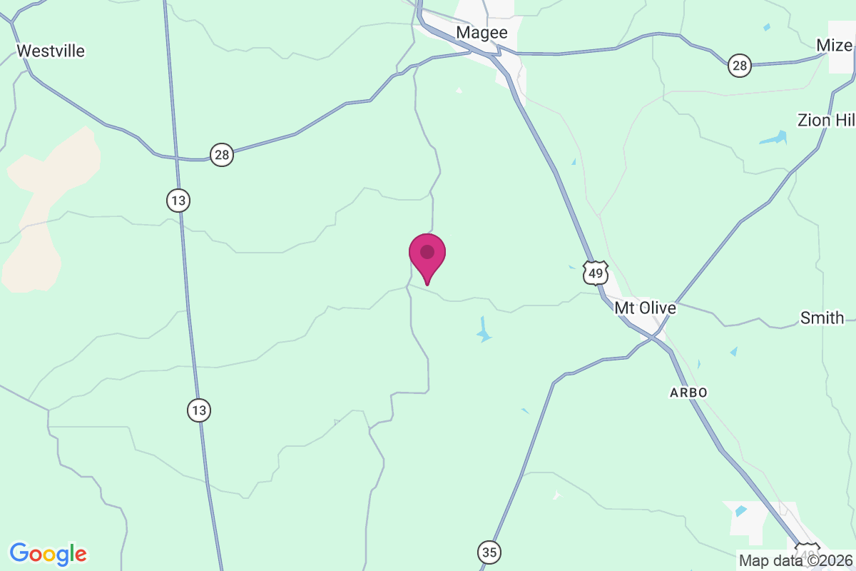 Jaynesville map