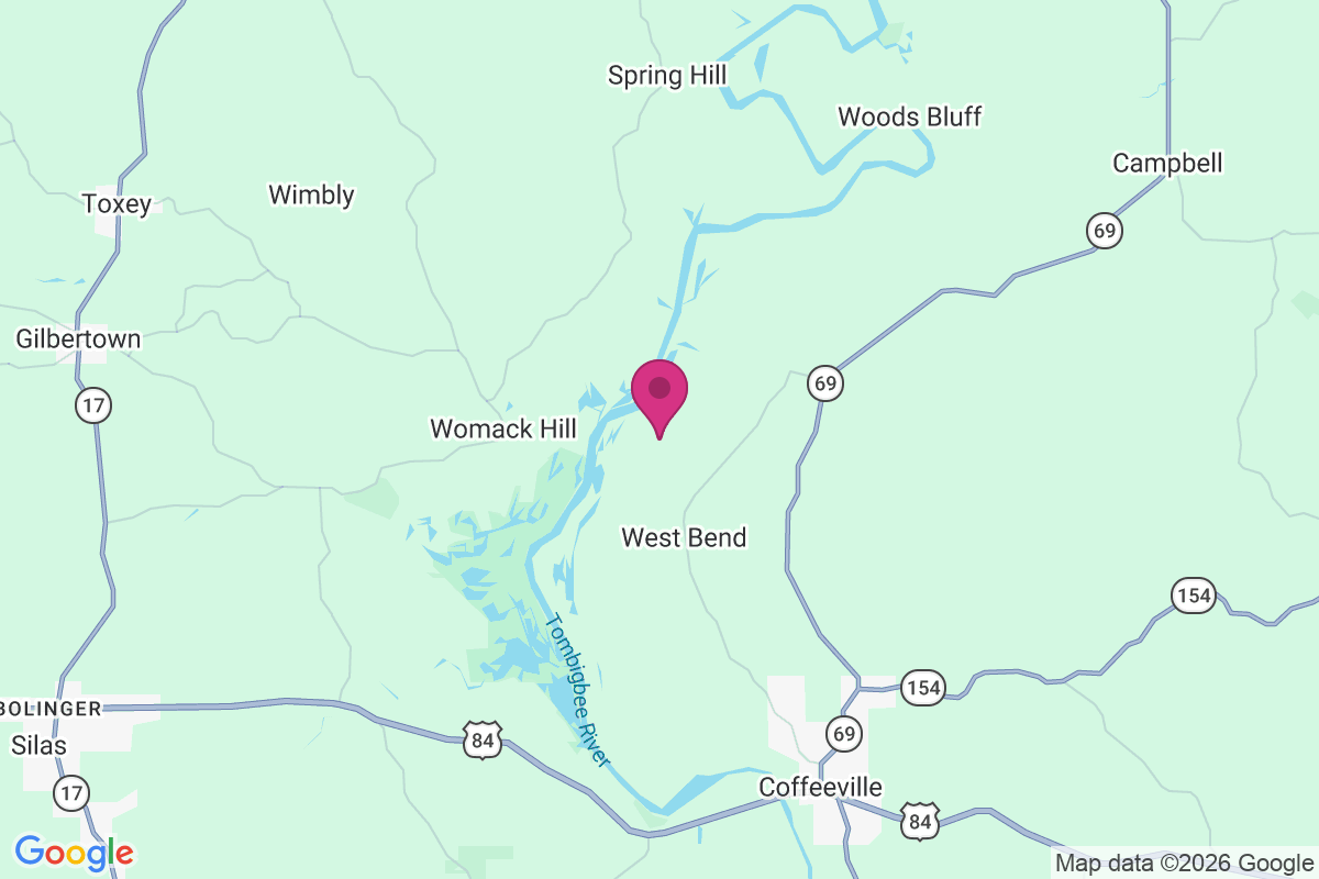 Osage Woodyard Landing map