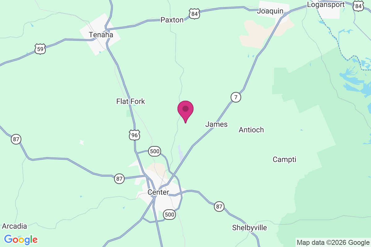 North Jericho map